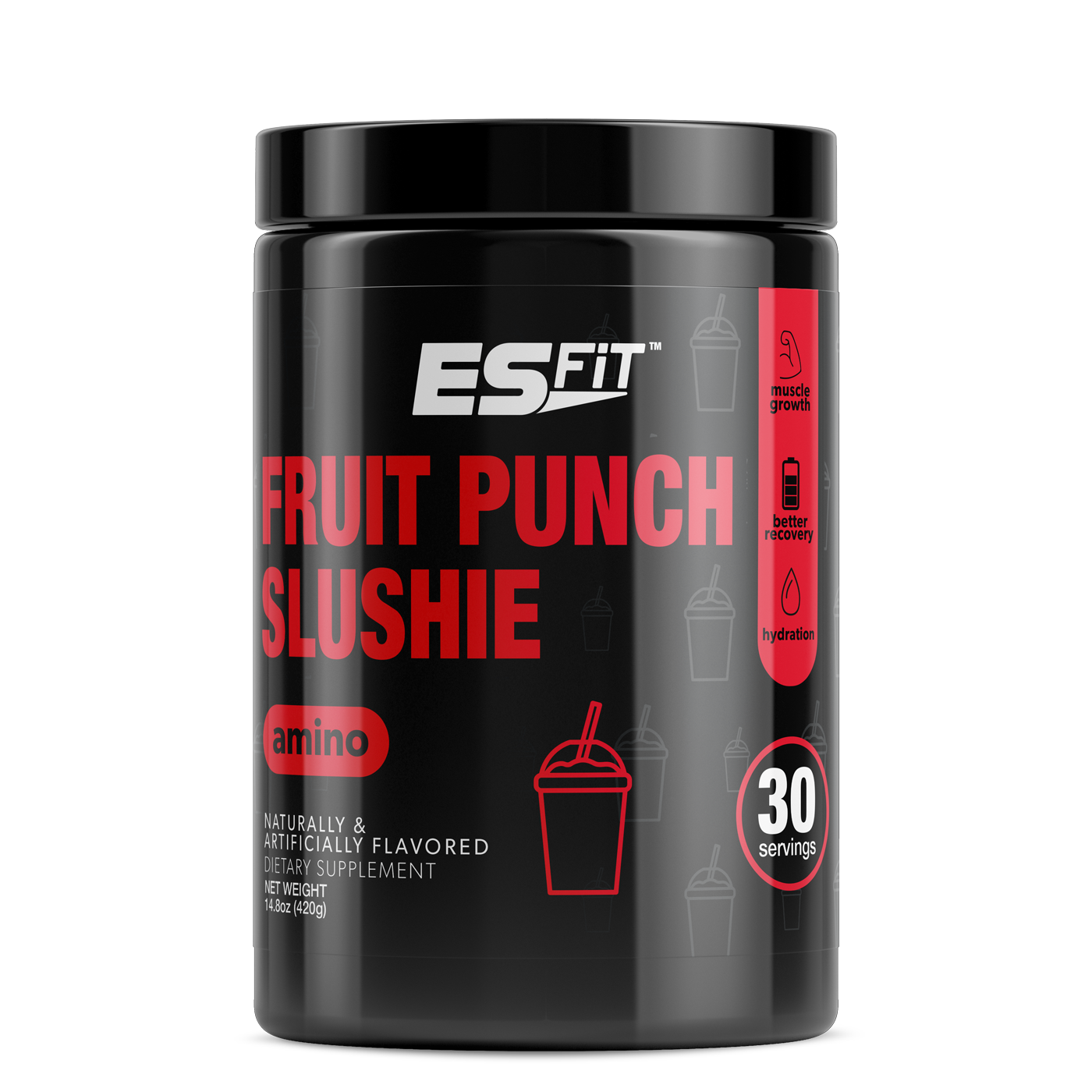 Amino- Fruit Punch Slushie