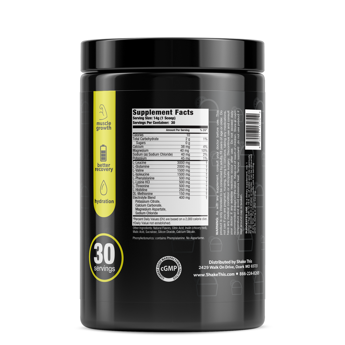 Amino- Lemon Ice