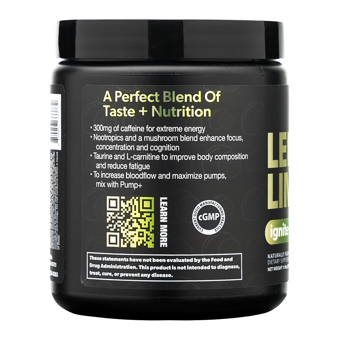 Ignite+ Lemon Lime
