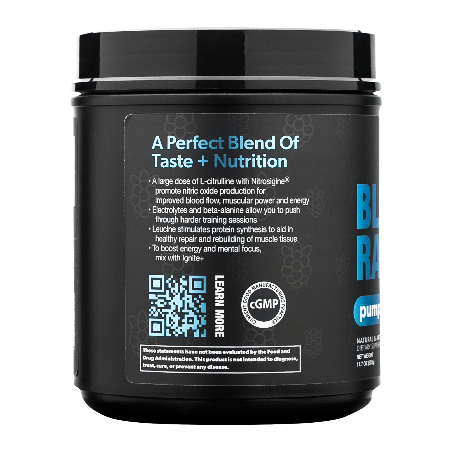Pump+ Blue Raspberry